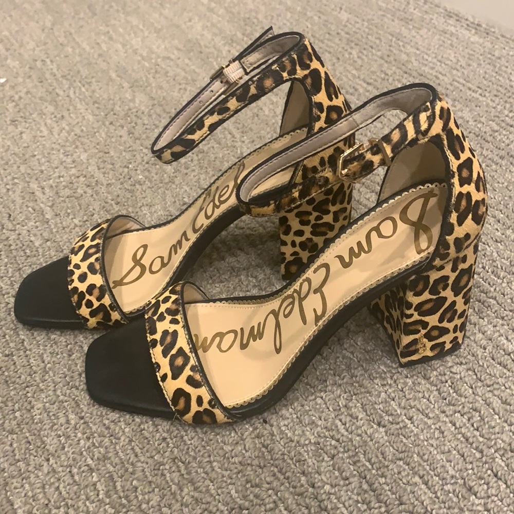 Sam Edelman block heel size 7.5